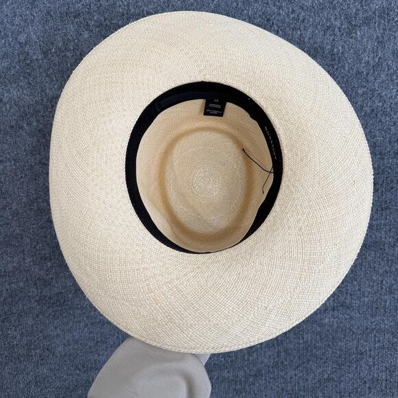 Artesano Hat Medium Tulipan Beaded in Natural Panama Straw Wide Brim Summer Chic main image 10